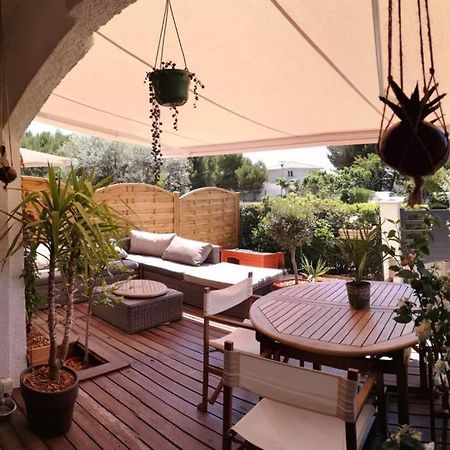 La Terrasse Ensoleillee De Sausset - Cote Bleueアパートメント エクステリア 写真